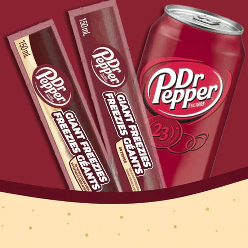 Dr Pepper Giant Freeze Pops (27x)