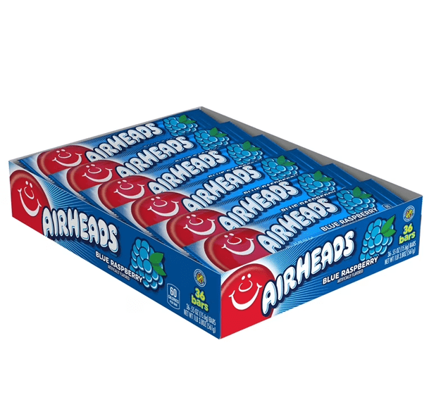 Airheads Blue Raspberry - Candywrap.nl