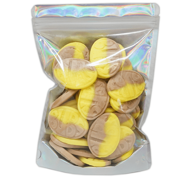 Banana Bubs Ovals - Candywrap.nl
