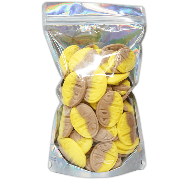 Banana Bubs Ovals - Candywrap.nl