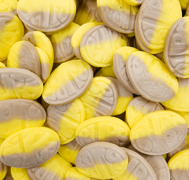 Banana Bubs Ovals - Candywrap.nl