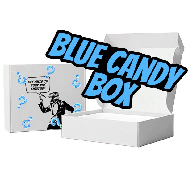Blue Candy Box - Candywrap.nl