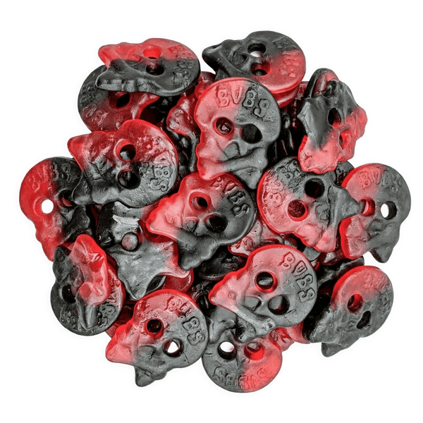 BUBS: Raspberry Liquorice Skulls