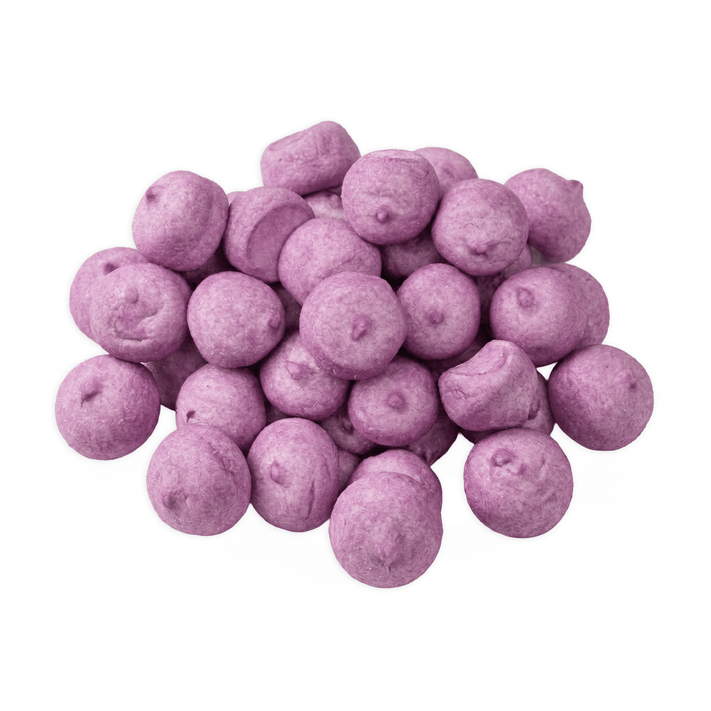 Bulgari Blueberry Marshmallows voordeelzak met zachte luchtige bosbes marshmallow snoep
