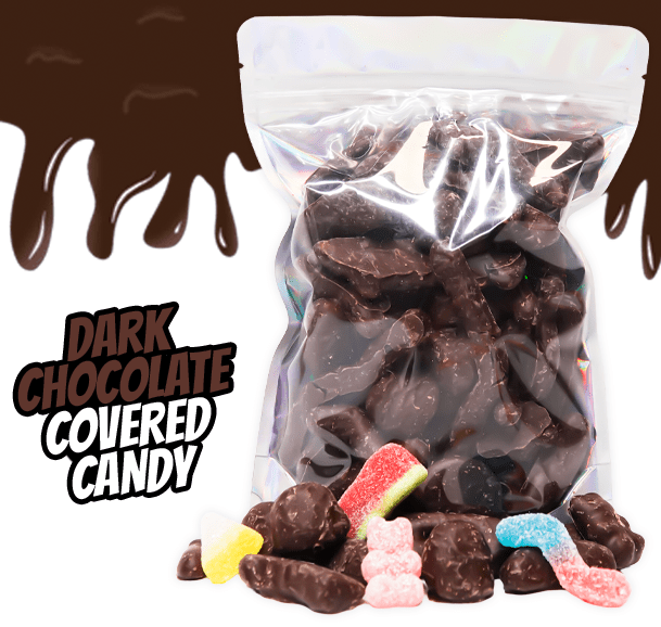 Dark Chocolate Covered Candy - Candywrap.nl