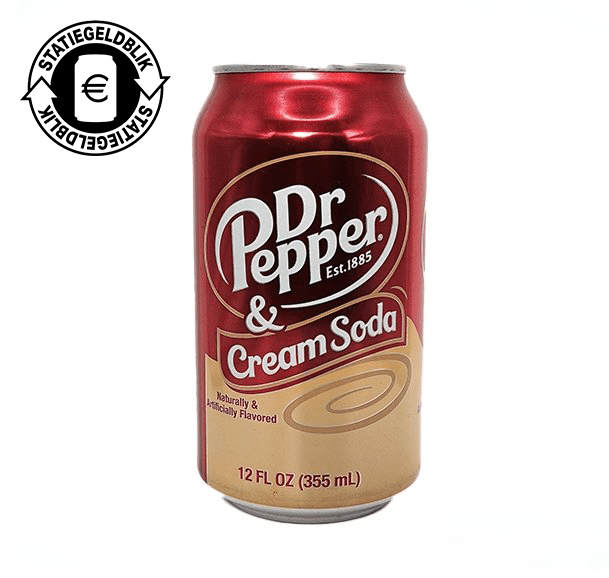 Dr Pepper Cream Soda (355ml) - Candywrap.nl