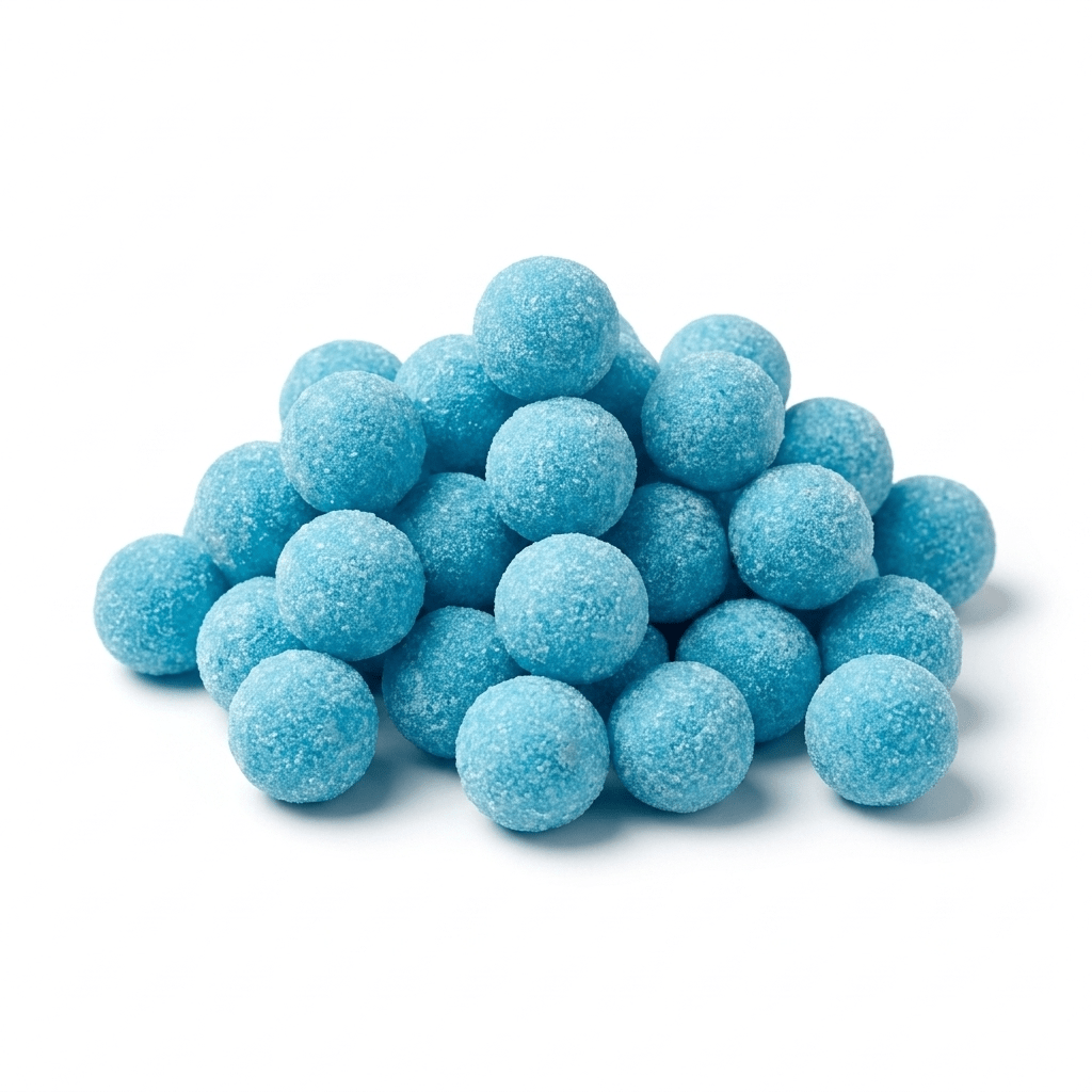 Dr Sour: Blueberry Powder Balls - Candywrap.nl