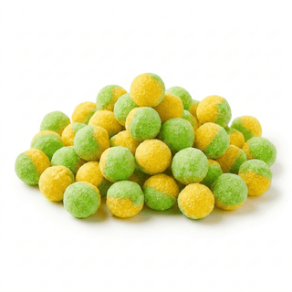 Sour Pineapple Powder Balls