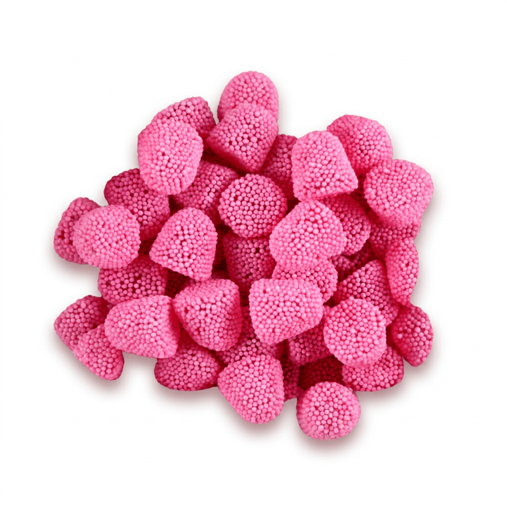 D'sito Pink Berries voordeelzak Spaans chewy roze bessen snoep fruit gum schepsnoep online