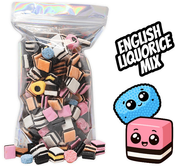 English Liquorice Mix - Candywrap.nl