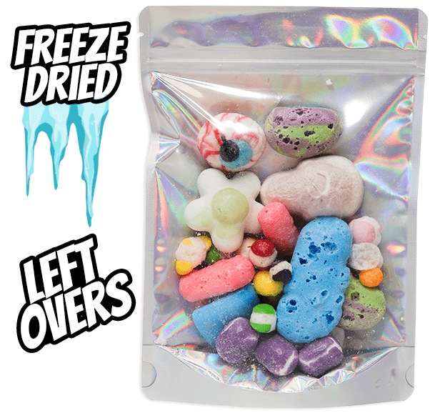 Freeze Dried Leftovers - Candywrap.nl