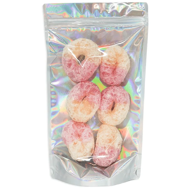 Freeze Dried Peach Rings gevriesdroogd snoep