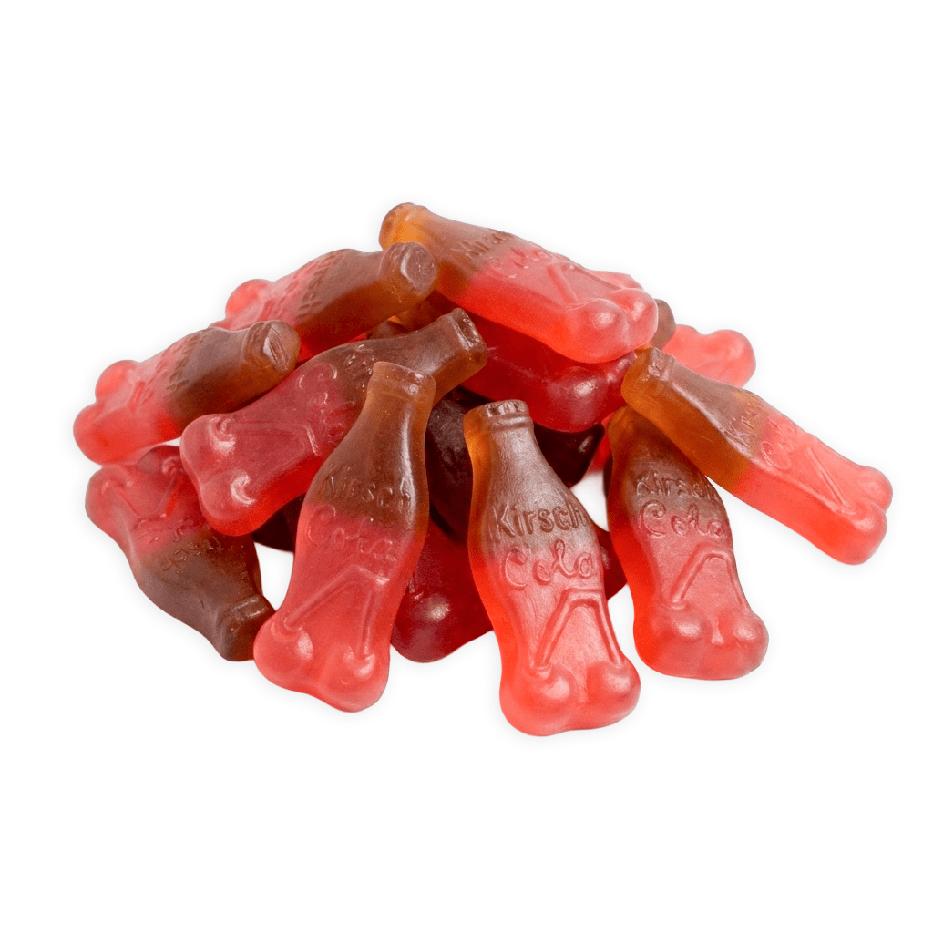 Haribo Cherry Cola voordeelzak chewy kers cola flesjes fruit snoep schepsnoep online kopen