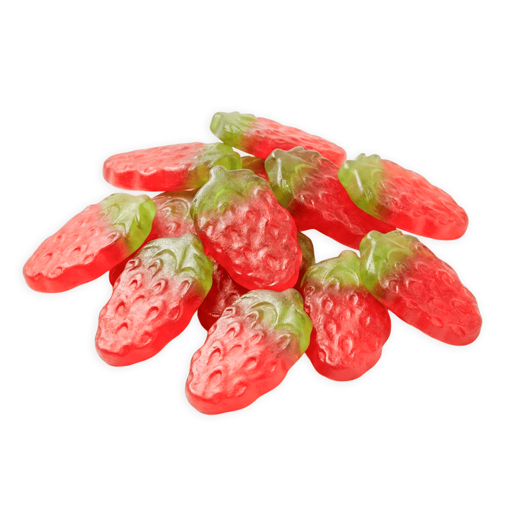 Haribo Giant Strawbs voordeelzak XL aardbei snoep met romige vulling schepsnoep online kopen
