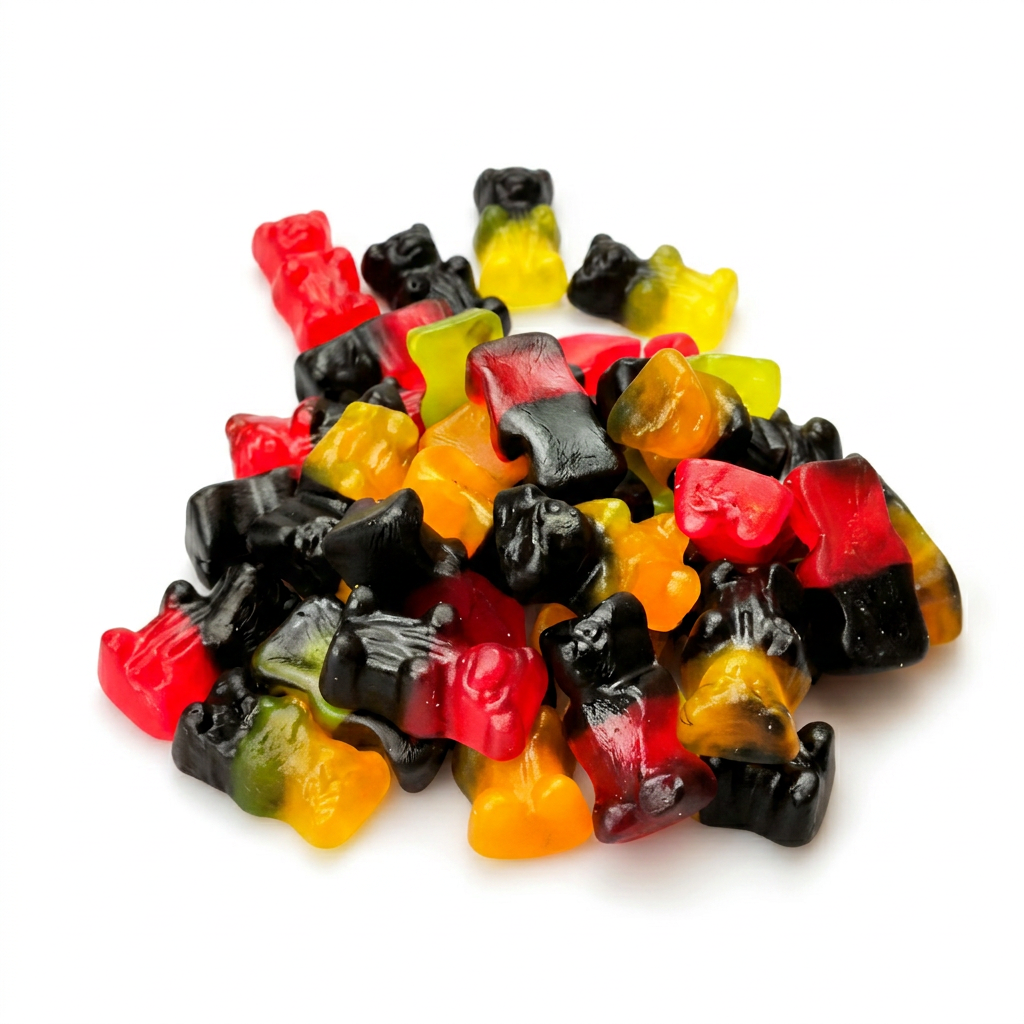 Matthijs Duo Bears voordeelzak chewy tweekleurige beertjes snoep Hollands schepsnoep online kopen