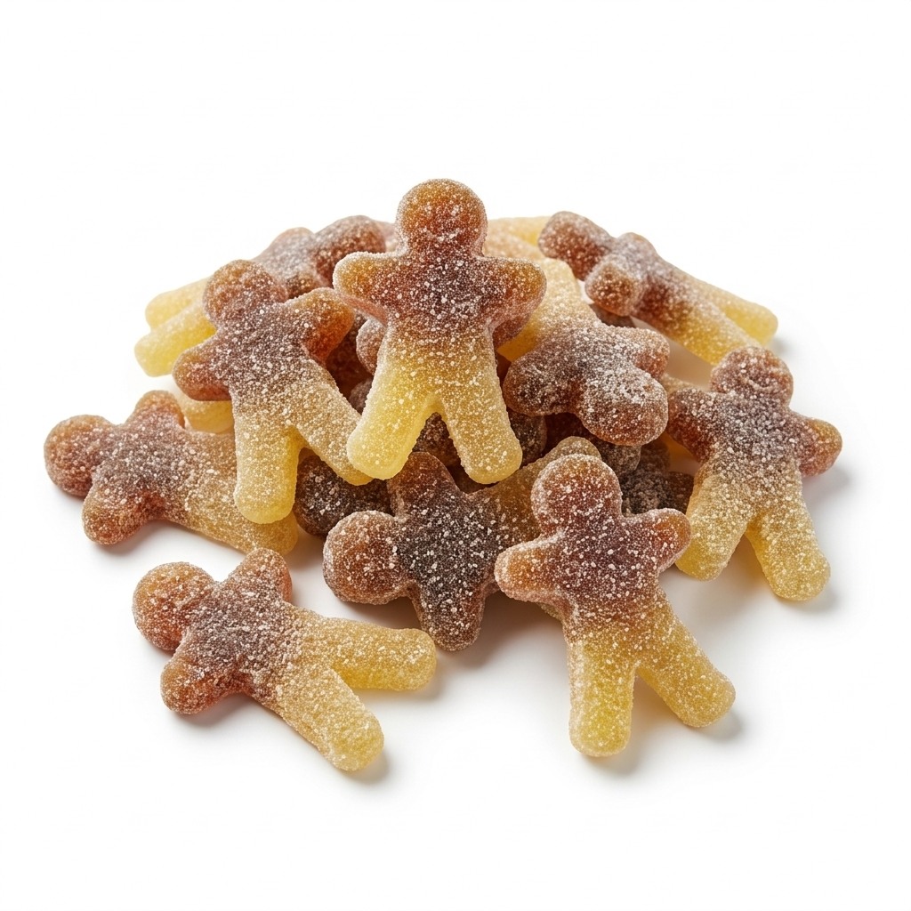 Grahns Cola Gubbar, bruine zachte jelly mannetjes met colasmaak