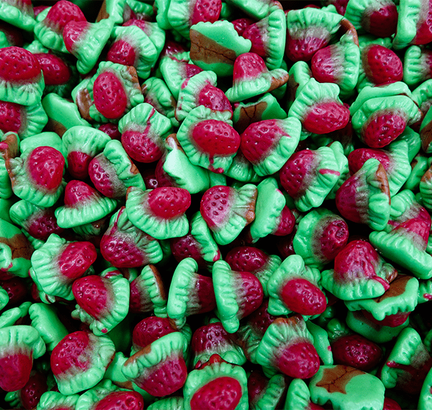 Jelly Filled Strawberries - Candywrap.nl