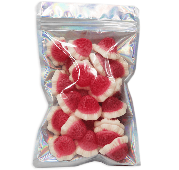 Jelly Filled Strawberries with Cream - Candywrap.nl