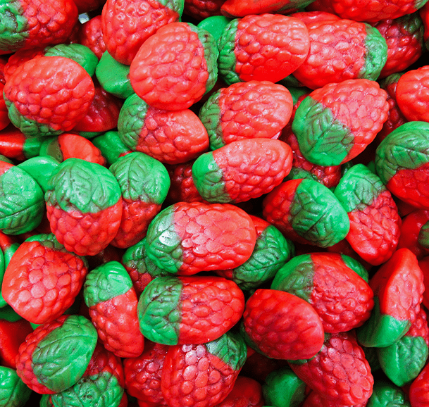 Jelly Filled Wild Strawberries - Candywrap.nl