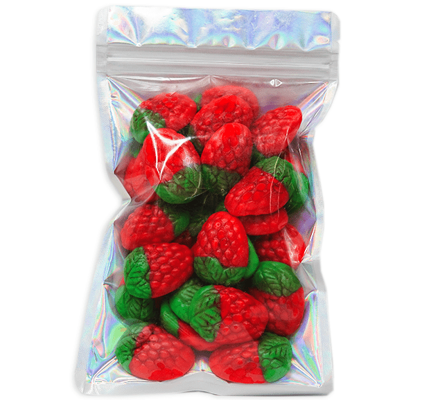 Jelly Filled Wild Strawberries - Candywrap.nl