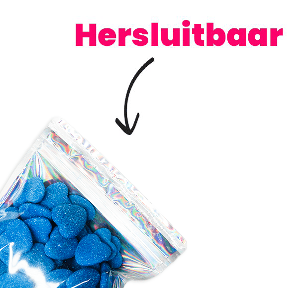 Light Sour Jelly Filled Raspberry Hearts - Candywrap.nl