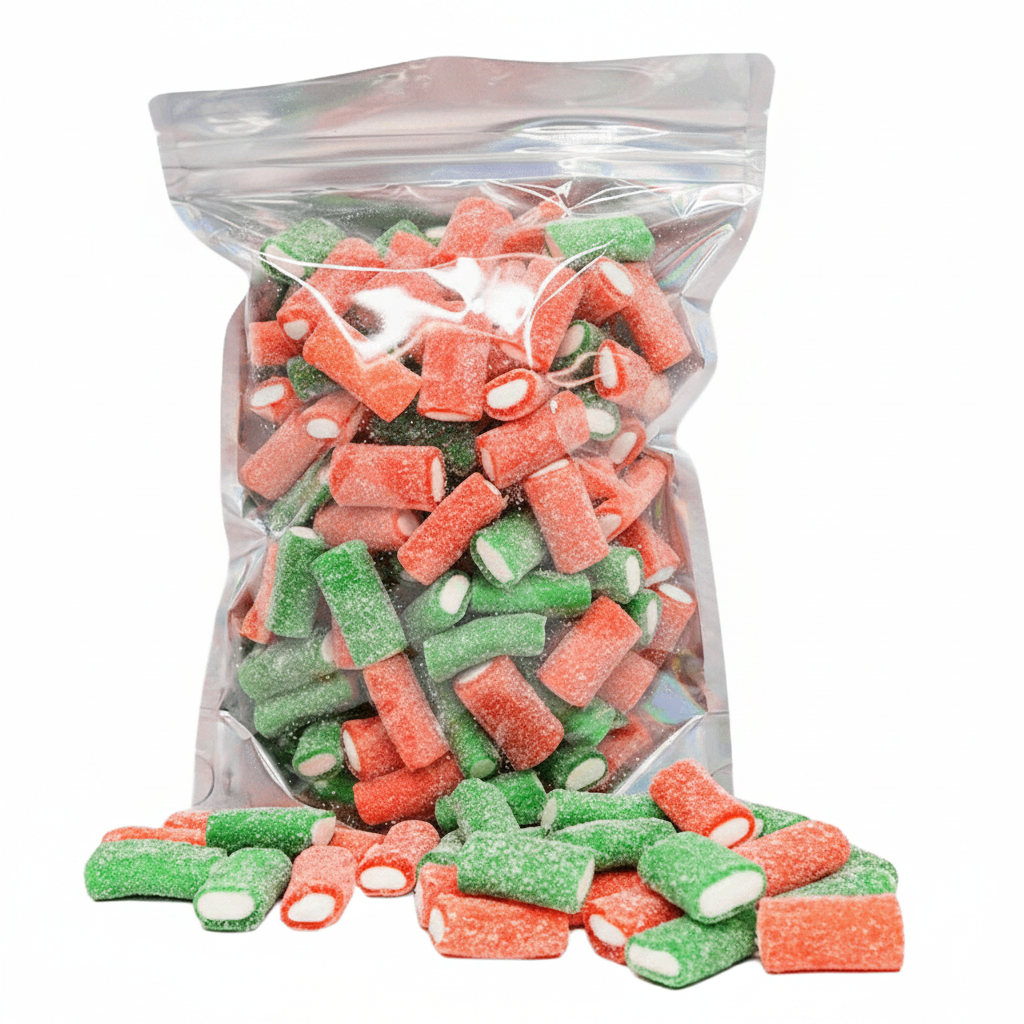 Light Sour Strapple Bites - Candywrap.nl