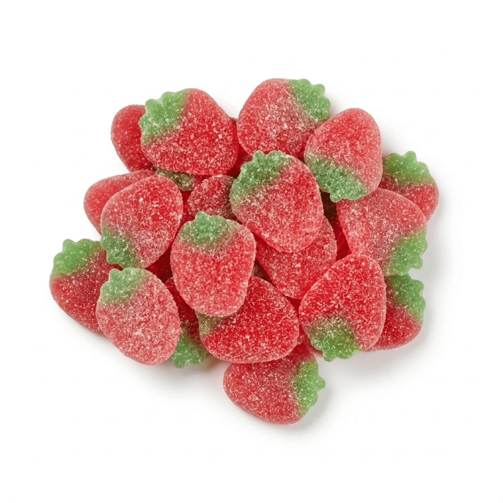 Red Band Wilde Aardbeien voordeelzak zachte aardbei snoepjes met aardbei smaak schepsnoep online kopen