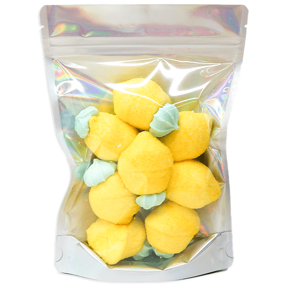 Sour Fizzy Lemon Marshmallows - Candywrap.nl