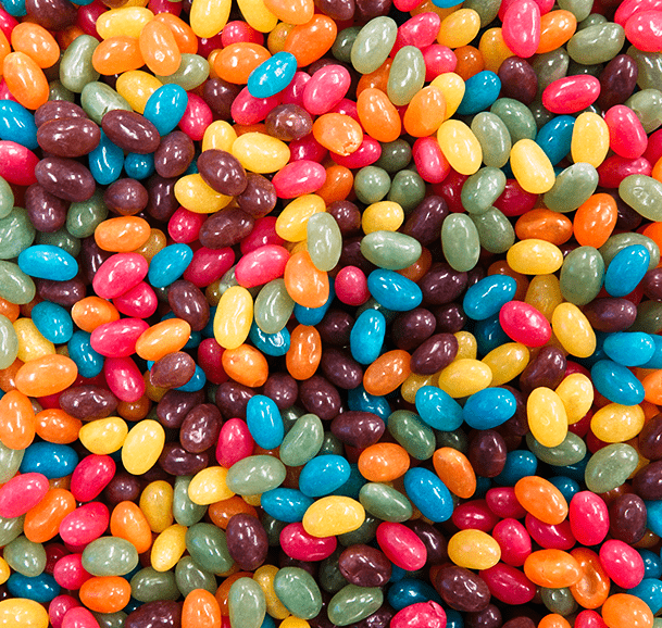 Sour Tropical Jelly Beans - Candywrap.nl