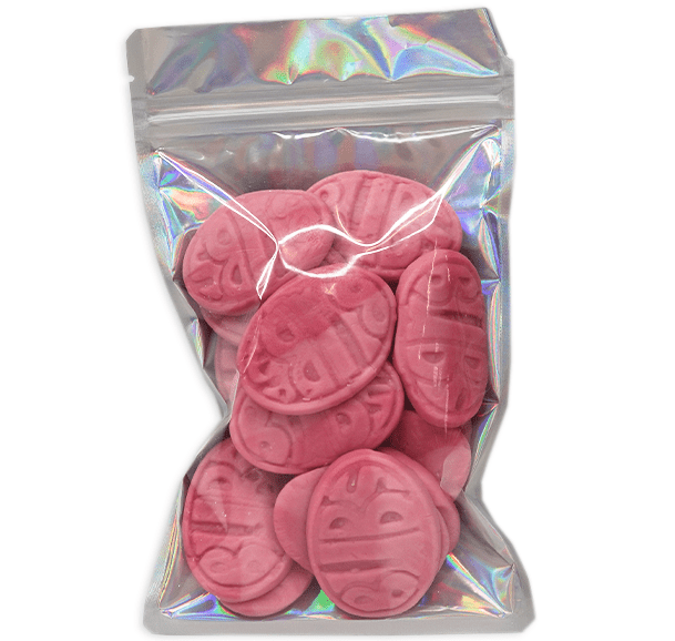 Strawberry Pomegranate Bubs Ovals - Candywrap.nl