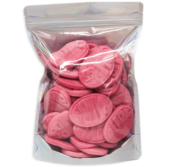 Strawberry Pomegranate Bubs Ovals - Candywrap.nl