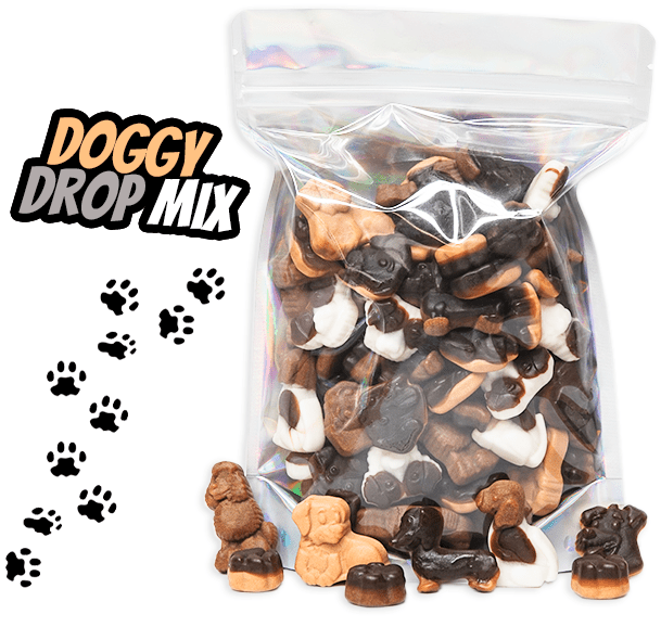Sweet Doggy Drop Mix - Candywrap.nl