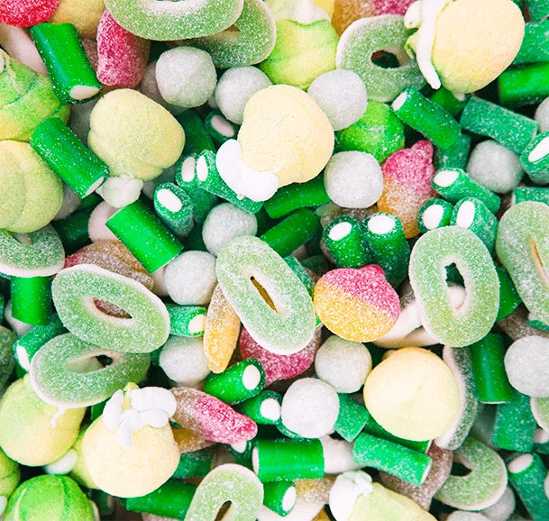 Sweet & Sour Apple Mix - Candywrap.nl