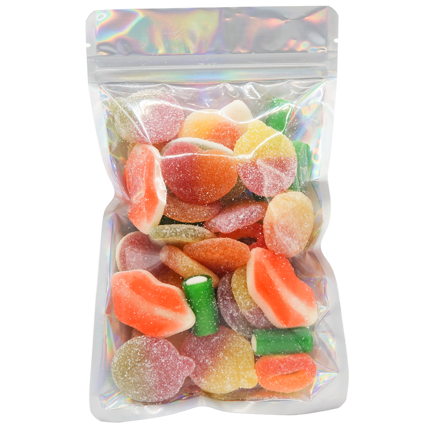 Sweet & Sour Apple Peach Mix - Candywrap.nl
