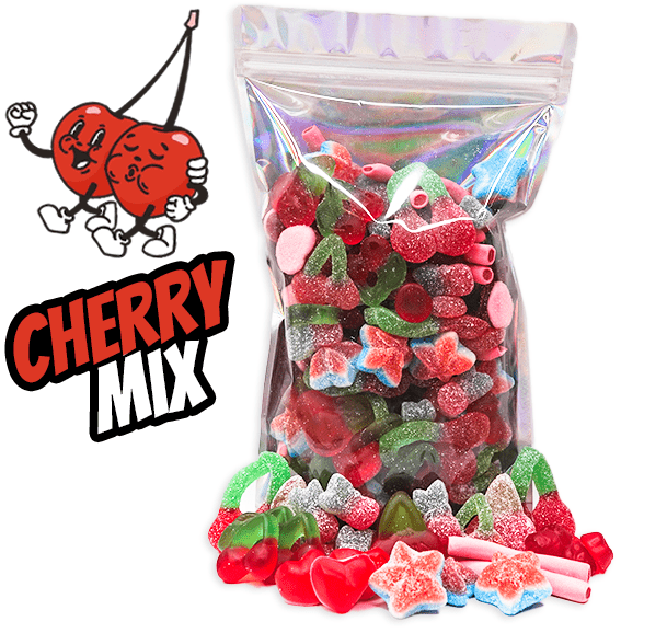 Sweet & Sour Cherry Mix - Candywrap.nl