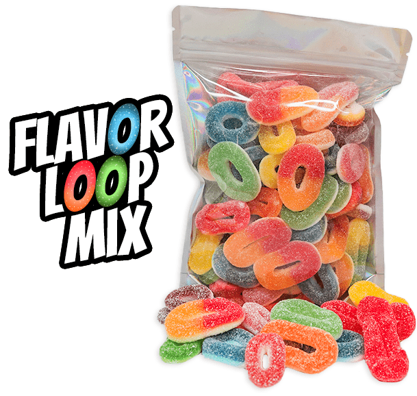 Sweet & Sour Flavor Loop Mix - Candywrap.nl