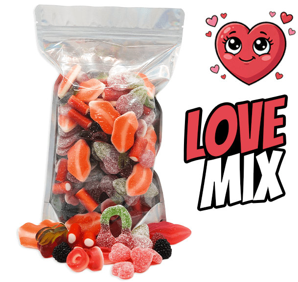 Sweet & Sour Love Mix - Candywrap.nl