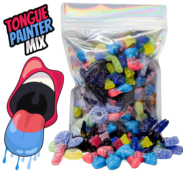 Sweet & Sour Tongue Painter Mix - Candywrap.nl