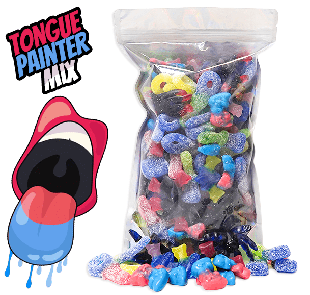 Sweet & Sour Tongue Painter Mix - Candywrap.nl