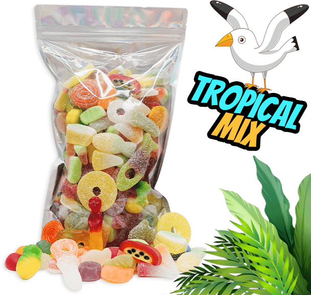 Sweet & Sour Tropical Mix - Candywrap.nl