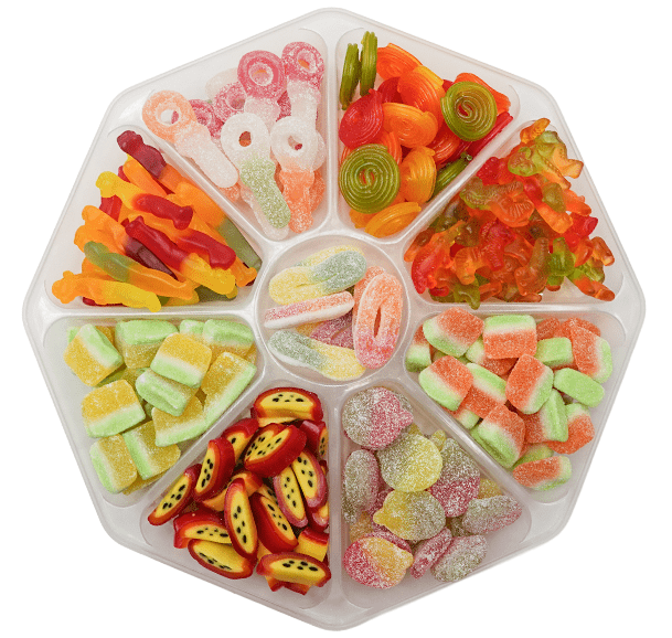 Sweet & Sour Tropical Platter - Candywrap.nl