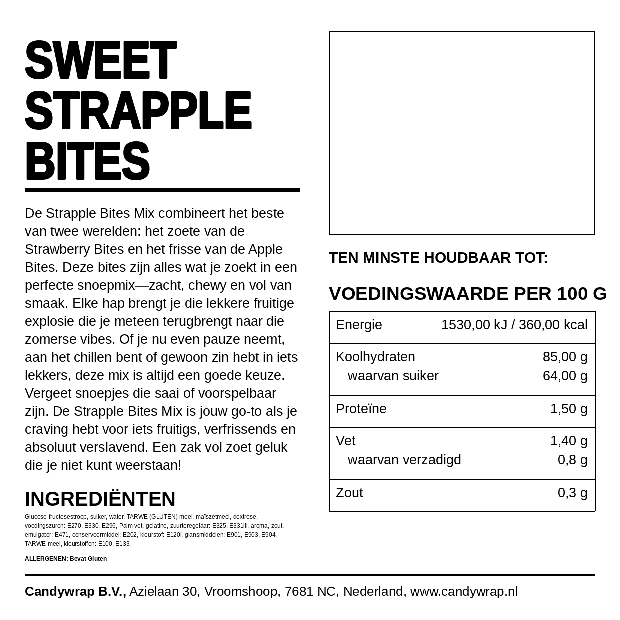 Sweet Strapple Bites - Candywrap.nl