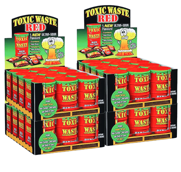 Toxic Waste Red Drum - Candywrap.nl