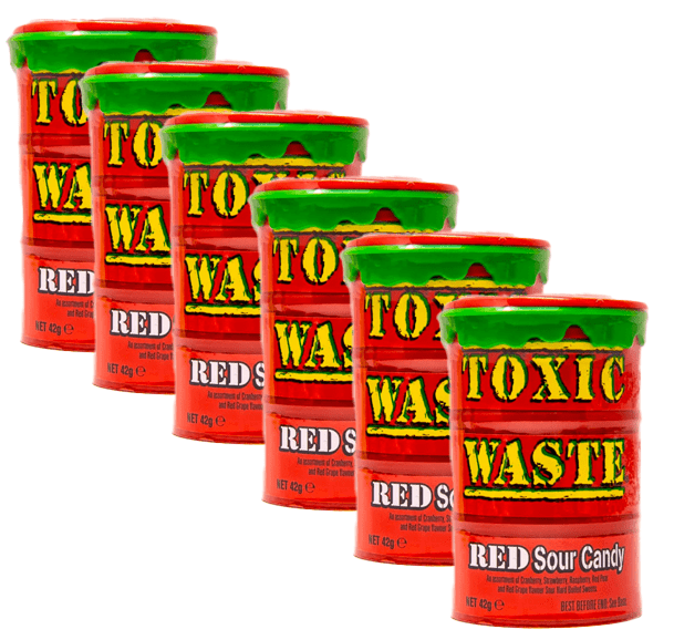 Toxic Waste Red Drum - Candywrap.nl