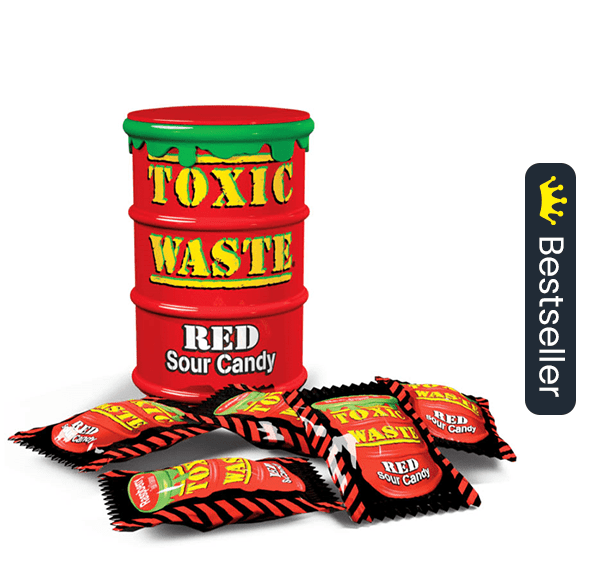 Toxic Waste Red Drum - Candywrap.nl