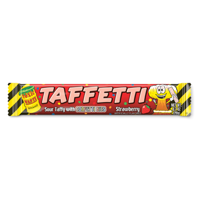 Toxic Waste: Taffetti Strawberry - Candywrap.nl