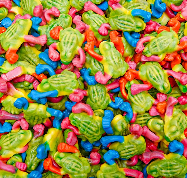 Tropical Froggies - Candywrap.nl