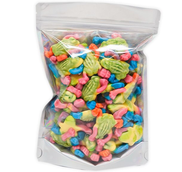 Tropical Froggies - Candywrap.nl