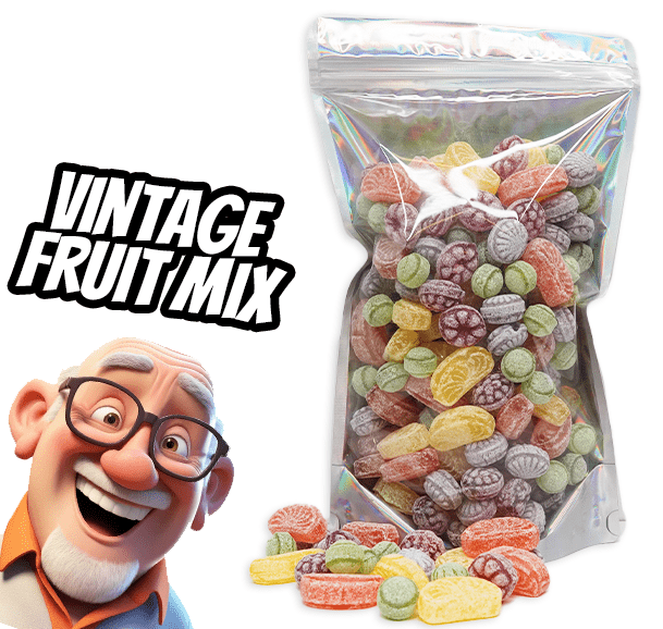 Vintage Fruit Mix - Candywrap.nl