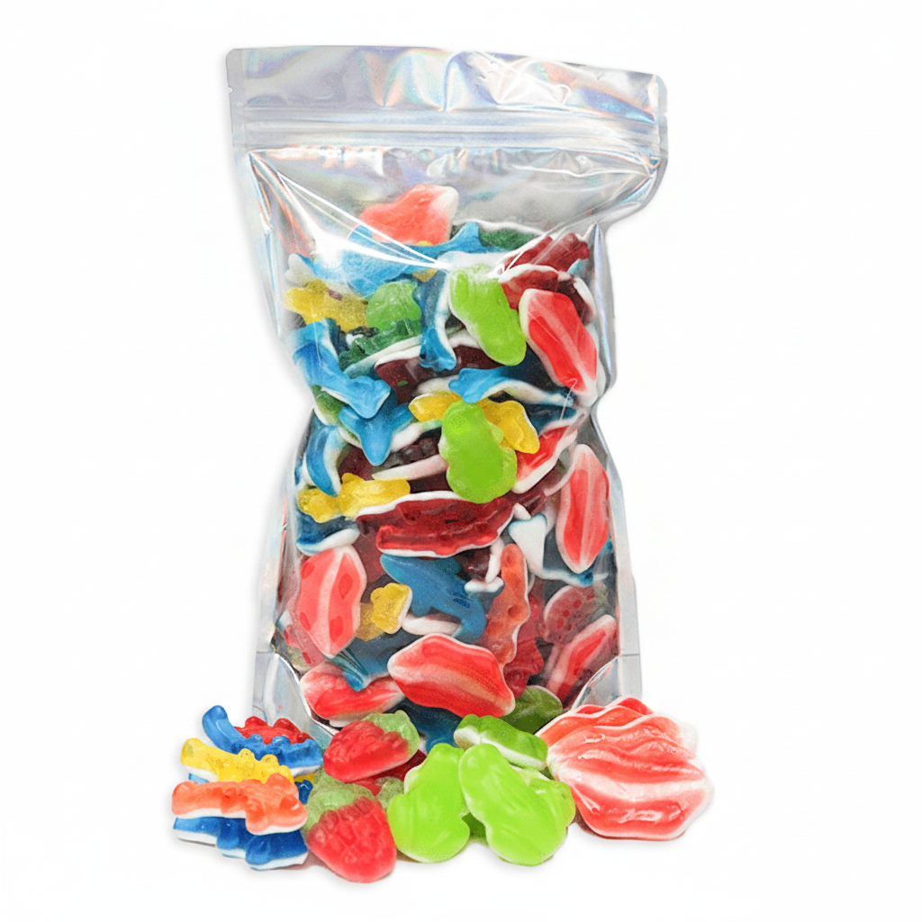 White Bottom Mix - Candywrap.nl